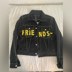 Vlone Denim Yellow Jacket